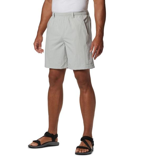 Columbia PFG Backcast III Shorts Grey For Men's NZ81457 New Zealand